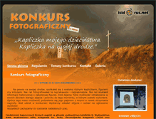 Tablet Screenshot of kapliczki.isidorus.net